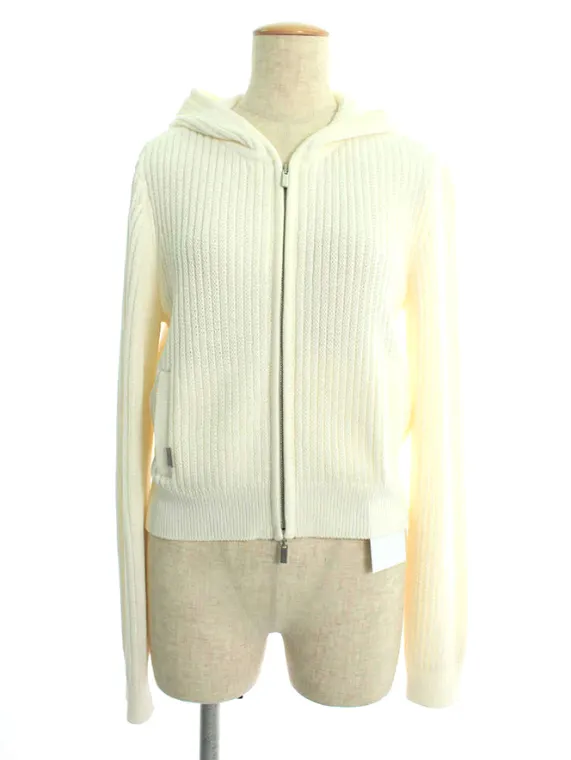 フォクシーブティック パーカー 38676 Knit Parka Hoodie Fan 2019年増産品 2019年 ホワイト買取参考価格 | 京都市中京区