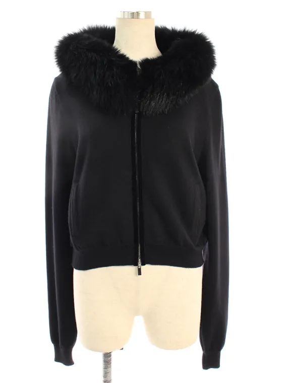 フォクシーブティック パーカー 37438 Littele Parka フォックスファー 2019年 ブラック買取参考価格 | 神奈川県藤沢市