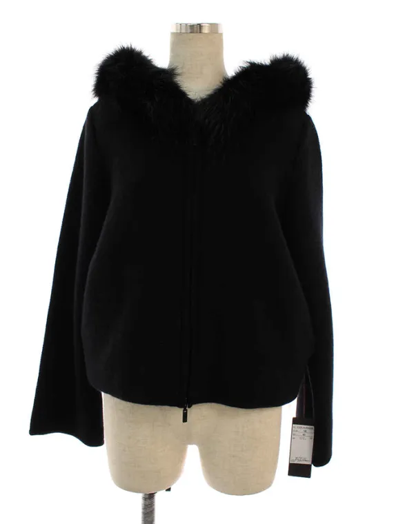 フォクシーブティック パーカー 41226 Knit Parka Fox Pique 2020年 ブラック買取参考価格 | 福岡市博多区