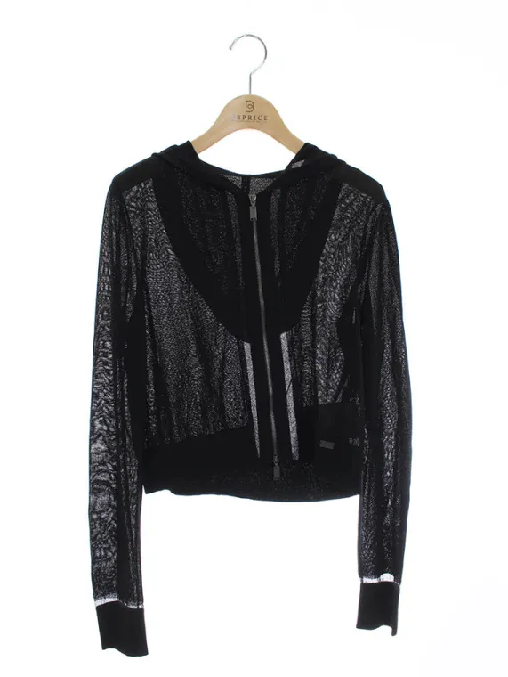 フォクシーブティック パーカー 42122 Sheer Parker 2021年 ブラック買取実績 | 堺市堺区