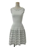 アライアワンピース White Fit & Flare Sleeveless Dress 8E9RK48CM397 C000 ブラックの参考買取価格