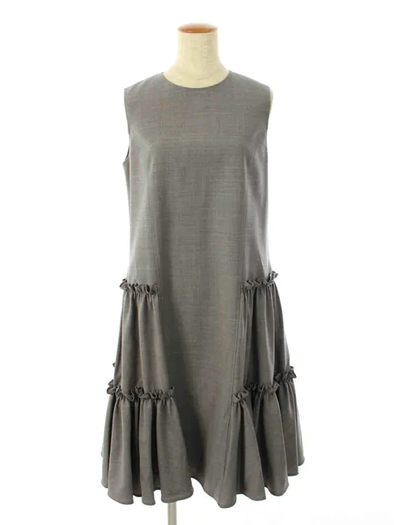 アディアム ワンピース Ruched Dress 42007 2020年 グレー買取参考価格 | 東京都大田区