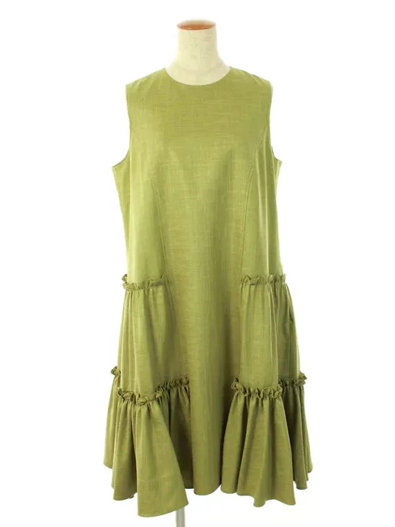 アディアム ワンピース Dress 42448 2021年 グリーン買取参考価格 | 東京都大田区
