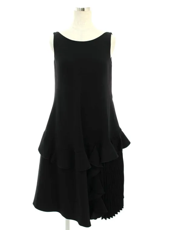 アディアム ワンピース 38720 dress プリーツ 2018年 ブラック買取参考価格 | 大阪市中央区