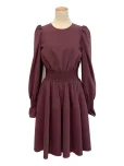 アディアムワンピース Camellia Dress 42482 2021年 ワインレッドの参考買取価格