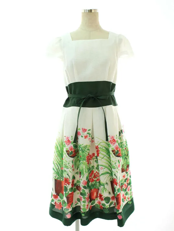 エムズグレイシー ワンピース Garden Flower Dress 811344 2018