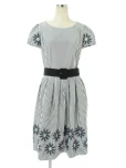 エムズグレイシーワンピース Margaret Motif Dress 811339 2018年 グレーの参考買取価格