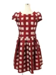 エムズグレイシーワンピース Check Jacquard Dress 811525 2018年 ピンクの参考買取価格