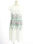 エムズグレイシーワンピース Flower pattern Embroidery Dress 911307 2019年ピンク グリーンの参考買取価格