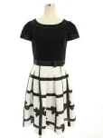 エムズグレイシーワンピース Ribbon Check Dress 811317 2018年ホワイトの参考買取価格