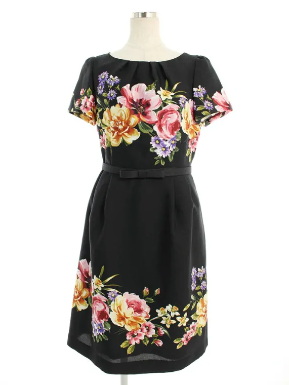 エムズグレイシー ワンピース Elegant Flower One-piece 911313 2019年WH/BK買取参考価格 | 名古屋市名東区