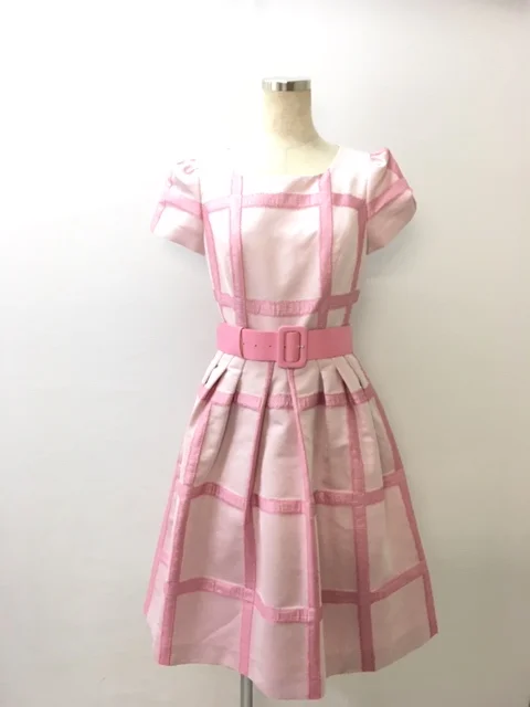 エムズグレイシー ワンピース ベルト付き チェック 811130 ピンク買取参考価格 | 名古屋市千種区