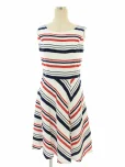 エムズグレイシーワンピース Green x Black Stripes Dress 911336 2019年RD/GNの参考買取価格