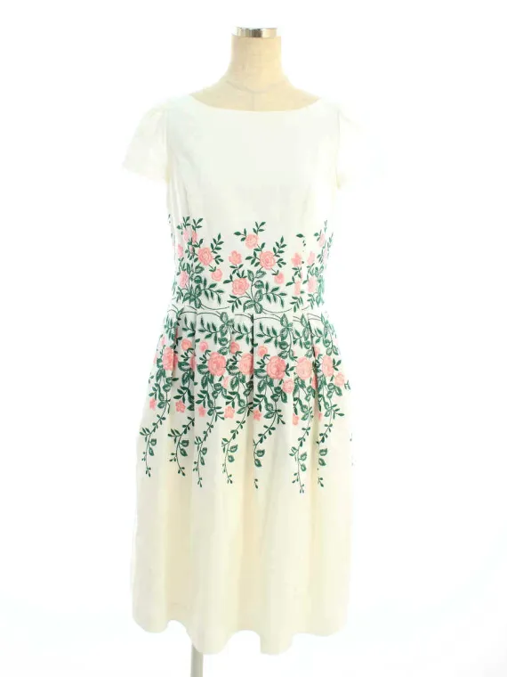 エムズグレイシー ワンピース Flower pattern Embroidery Dress 911307 2019年ピンク買取参考価格 | 兵庫県明石市