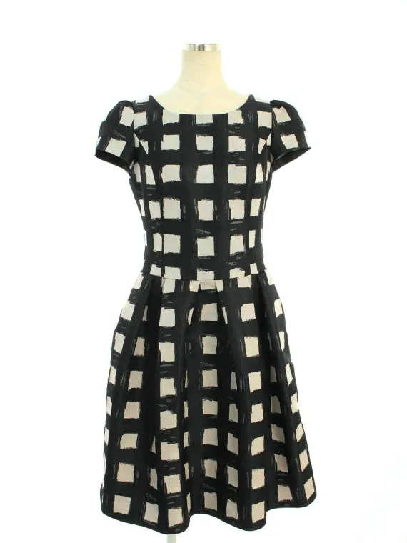 エムズグレイシー ワンピース Check Jacquard Dress 811525 2018年ホワイト買取参考価格 | 茨城県つくば市