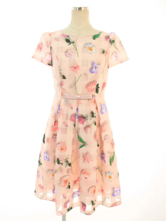 エムズグレイシー ワンピース Organdy Flower Dress 911111 2019年マルチ買取参考価格 | 福岡県直方市