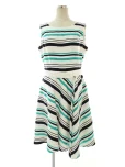 エムズグレイシーワンピース Green x Black Stripes Dress 911336 2019年RD/GNの参考買取価格