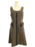 エムズグレイシーワンピース Monogram Jumper Skirt 811505 2018年ブラックの参考買取価格