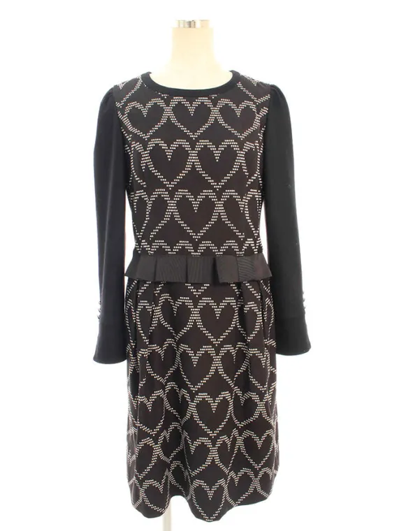 エムズグレイシー ワンピース Heart Motif One-piece 811554 2018年ブラック買取参考価格 | 香川県高松市