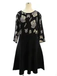 エムズグレイシーワンピース Icon Motif Knit One-piece 918567 2019年 ブラックの参考買取価格