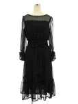 エムズグレイシーワンピース Star Motif Ciffon Dress 911343 2019年NY/BKの参考買取価格
