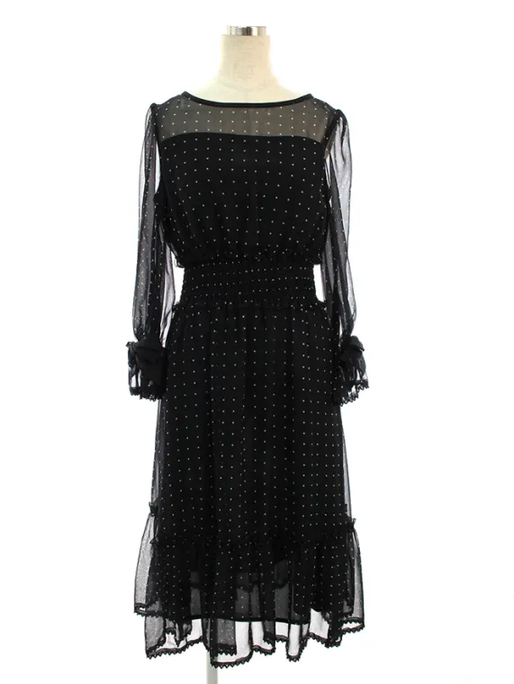 エムズグレイシー ワンピース Star Motif Ciffon Dress 911343 2019年NY/BK買取参考価格 | 名古屋市守山区
