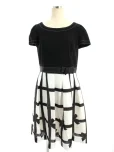 エムズグレイシーワンピース Ribbon Check Dress 811317 2018年ホワイトの参考買取価格