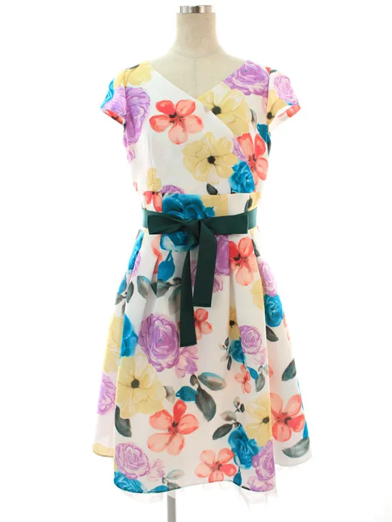 エムズグレイシー ワンピース Colorful Flower Dress 911355 2019年WH買取参考価格 | 宮城県