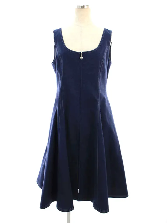 エムズグレイシー ワンピース Denim like Jumper Skirt 911108 2019年ネイビー買取参考価格 | 広島県福山市