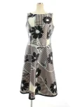 エムズグレイシーワンピース Check x Flower One-piece 911310 2019年ブルーの参考買取価格