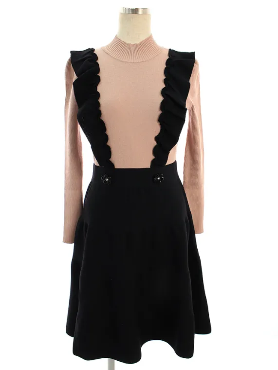 エムズグレイシー ワンピース Frilled Knit One-piece 918521 2019年 ブラック買取参考価格 | 名古屋市天白区