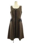 エムズグレイシーワンピース Monogram Jumper Skirt 811505 2018年ブラックの参考買取価格