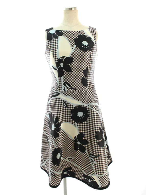 エムズグレイシー ワンピース Check x Flower One-piece 911310 2019年ブラウン買取参考価格 | 名古屋市天白区