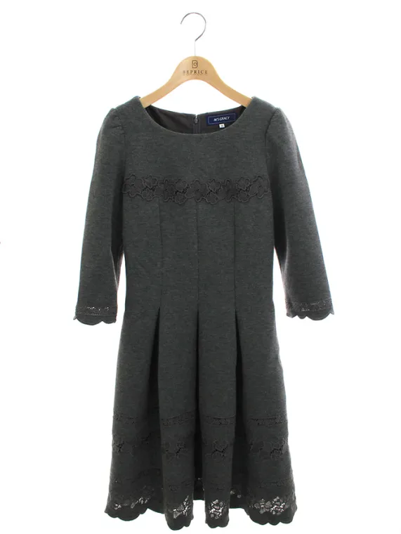 エムズグレイシー ワンピース ボンディングレース カットワーク 011510 2020年 グレー買取実績 | 名古屋市守山区