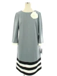 エムズグレイシーワンピース Chic Tricolor One-piece 011125 2020年 ブルーの参考買取価格