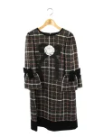 エムズグレイシーワンピース Tweed like Print One-piece 911537 2019年 マルチカラーの参考買取価格