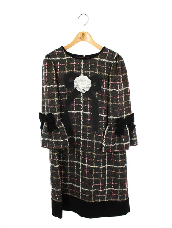 エムズグレイシー ワンピース Tweed like Print One-piece 911537 2019年 マルチカラー買取参考価格 | 東京都大田区