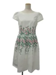 エムズグレイシーワンピース Flower pattern Embroidery Dress 911307 2019年ホワイトの参考買取価格