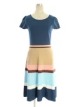 エムズグレイシーワンピース Multicolor Knit Dress 818339 2018年ホワイトの参考買取価格