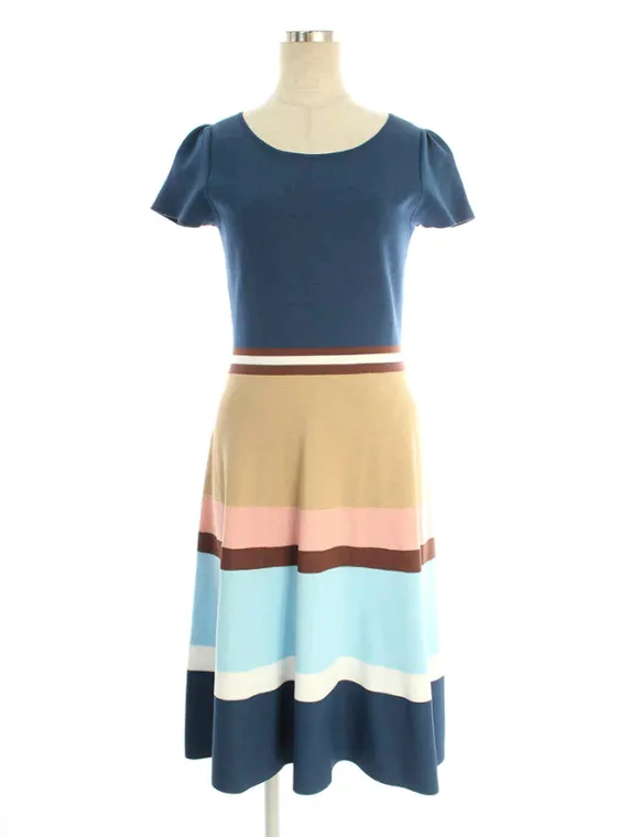 エムズグレイシー ワンピース Multicolor Knit Dress 818339 2018年ホワイト買取参考価格 | 長崎県長崎市
