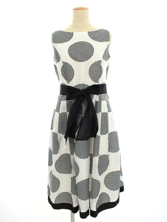 エムズグレイシー ワンピース Polka dot Dress 811337 2018年ブラック買取参考価格 | 浜松市中央区