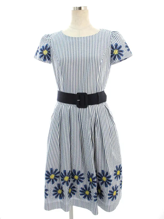 エムズグレイシー ワンピース Margaret Motif Dress 811339 2018年ネイビー買取参考価格 | 福岡県大牟田市