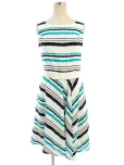 エムズグレイシーワンピース Green x Black Stripes Dress 911336 2019年RD/GNの参考買取価格