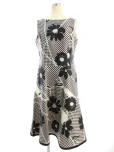 エムズグレイシーワンピース Check x Flower One-piece 911310 2019年ホワイト ブルーの参考買取価格