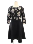 エムズグレイシーワンピース Icon Motif Knit One-piece 918567 2019年 ブラックの参考買取価格