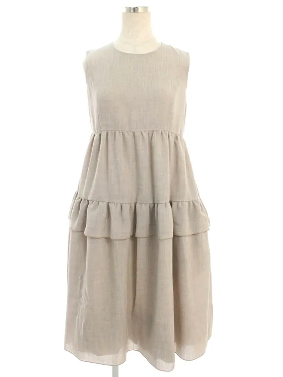 デイジーリンforフォクシー ワンピース 06163 Chou Cream Dress 2019年 ハンプトンベージュ買取参考価格 | 東京都新宿区