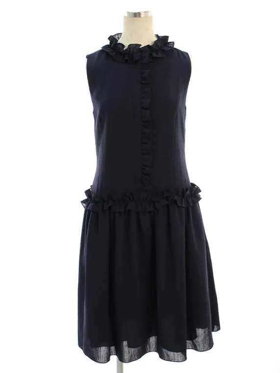 デイジーリンforフォクシー ワンピース 06226 Dress Frill Lady 2020年 ネイビー買取参考価格 | 東京都新宿区
