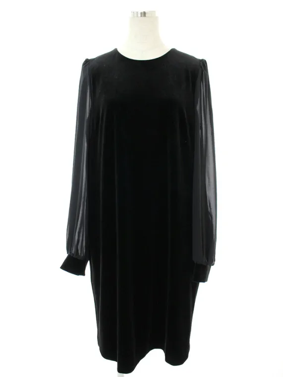 デイジーリンforフォクシー ワンピース 06152 ELEGANT VELOUR DRESS 2019年 ブラック買取参考価格 | 大阪府泉佐野市