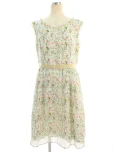 トッカワンピース WINTER GARDEN ドレス 2019年 グリーンの参考買取価格