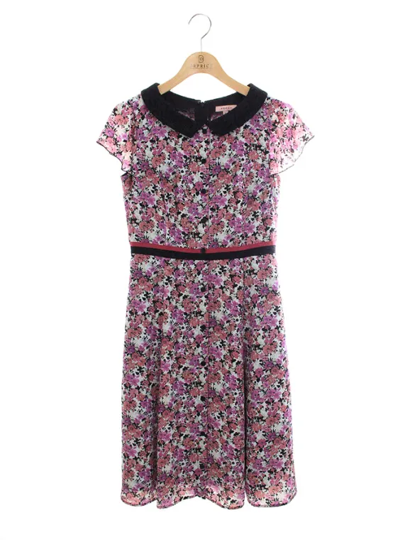 トッカ ワンピース PANEMA FLOWERS ドレス 2020年 ホワイト ブラック買取参考価格 | 東京都文京区